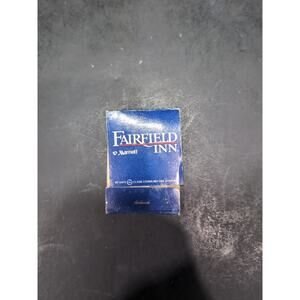 Fairfield Inn Hotel‎ Matches, Vintage Matchbook Collectible Marriott Advertising